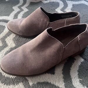Toms Men's Taupe Suede Loafers